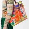 Xl Puzzle Fold Tote in Classic Calfskin