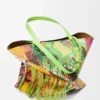 Xl Puzzle Fold Tote in Classic Calfskin