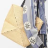 Xl Puzzle Fold Tote in Raffia