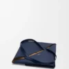 Xl Puzzle Fold Tote in Shiny Calfskin