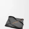 Xl Puzzle Fold Tote in Shiny Calfskin