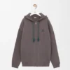 Zip-Up Hoodie in Cotton Zip-Up Hoodie in Cotton