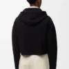 Zip-Up Hoodie in Wool