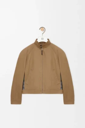 Zip-Up Jacket in Cotton