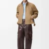 Zip-Up Jacket in Cotton