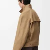 Zip-Up Jacket in Cotton