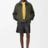 Zip-Up Jacket in Suede Lambskin Zip-Up Jacket in Suede Lambskin