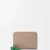 Zipped Coin Purse in Shiny Nappa Calfskin