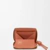 Zipped Coin Purse in Shiny Nappa Calfskin
