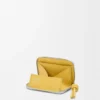 Zipped Coin Purse in Shiny Nappa Calfskin