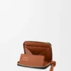 Zipped Coin Purse in Shiny Nappa Calfskin