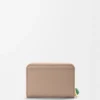 Zipped Coin Purse in Shiny Nappa Calfskin
